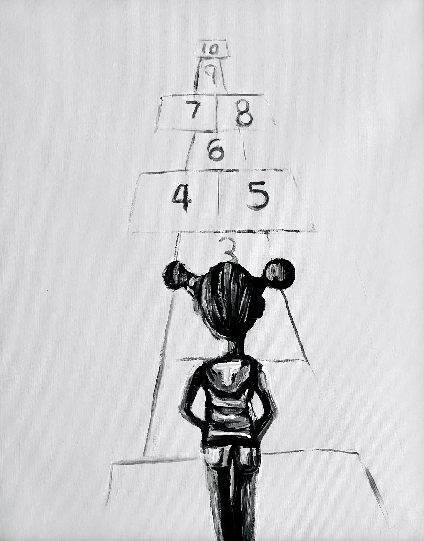 One Step at a Time Print