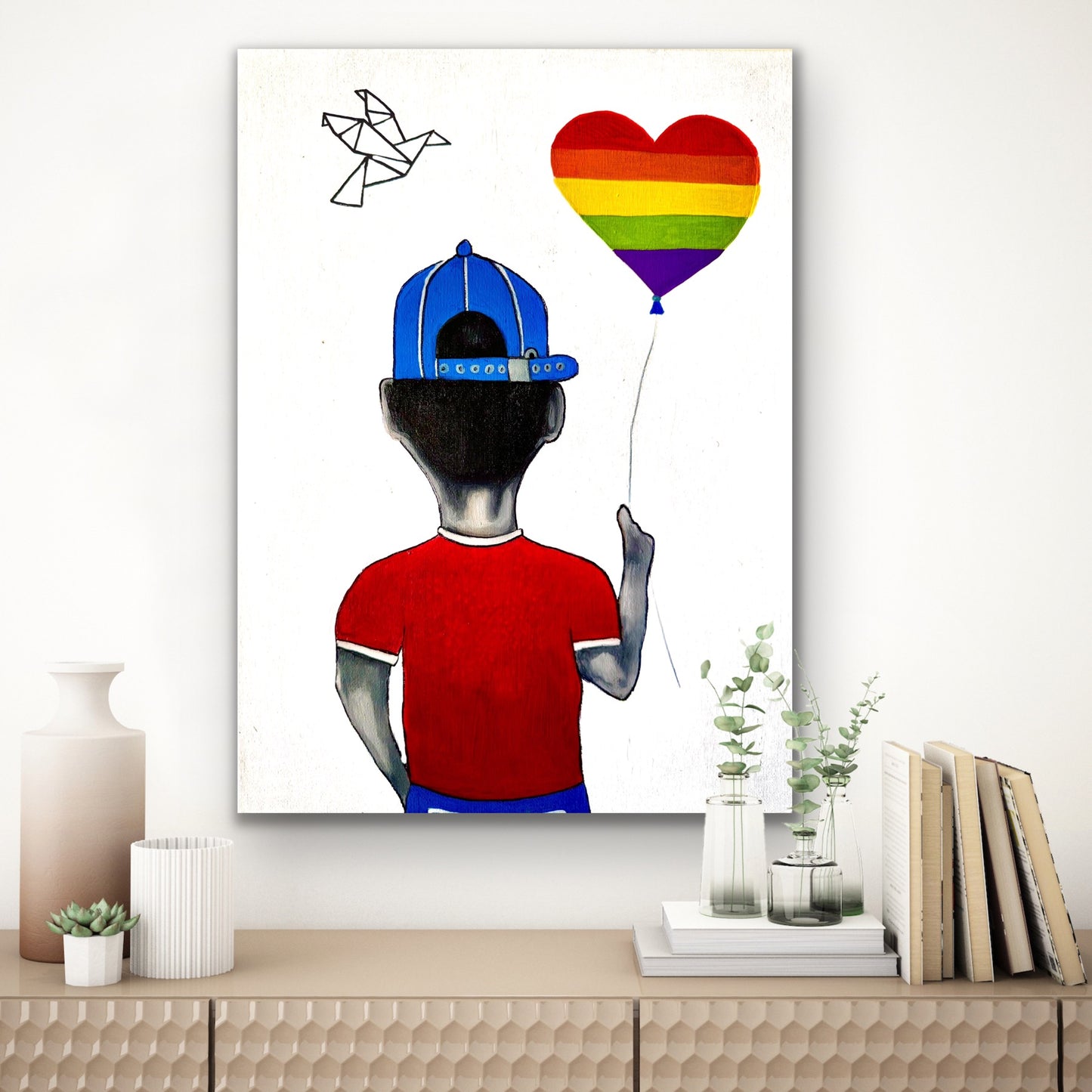 Love is Where the Heart Is Print