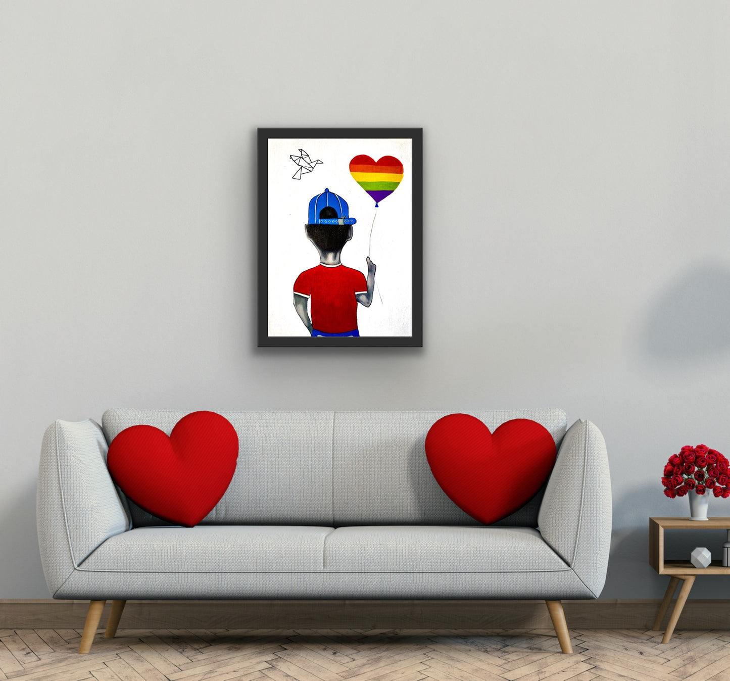 Love is Where the Heart Is Print