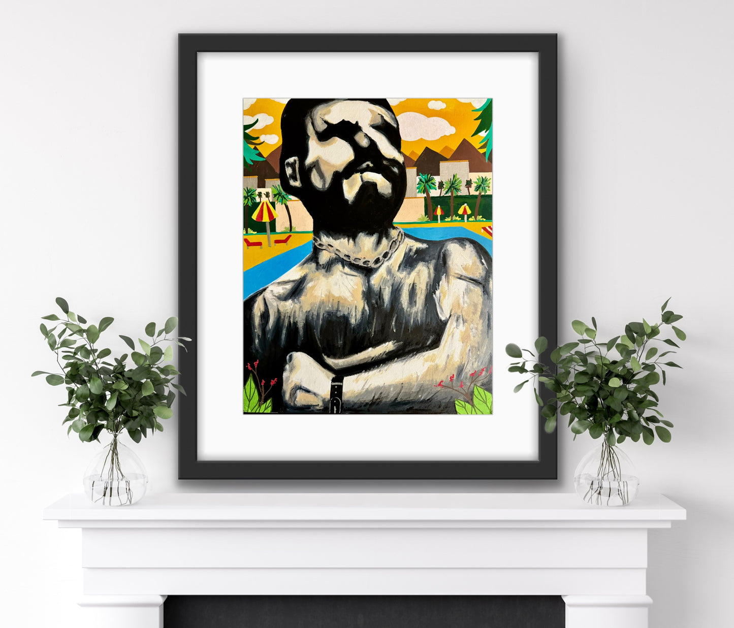 Bear by the Pool