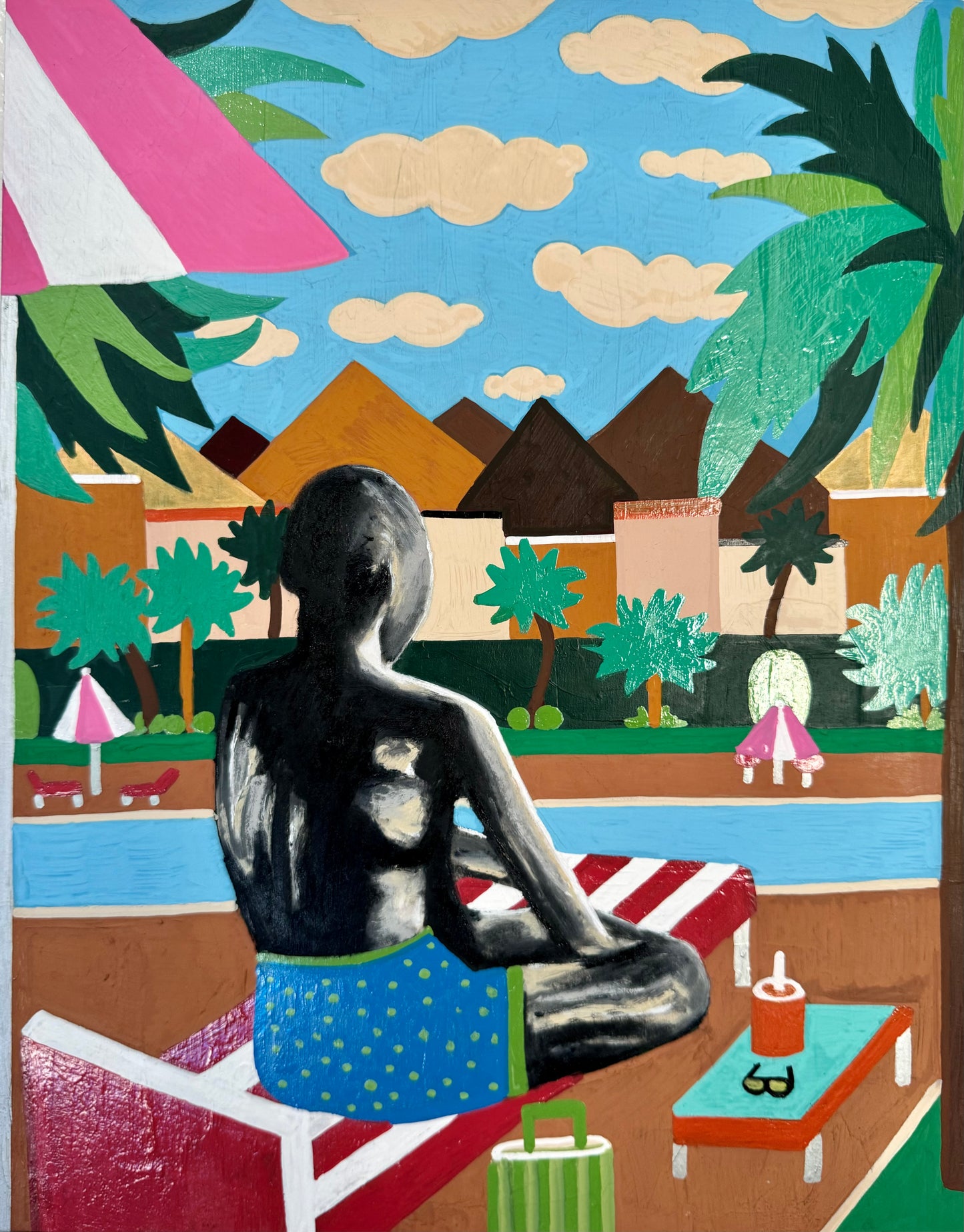 Poolside