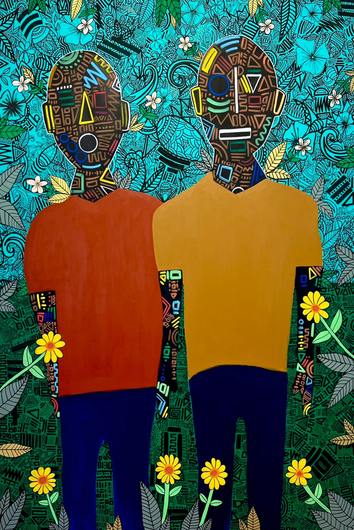 Sidewalk Sunflowers