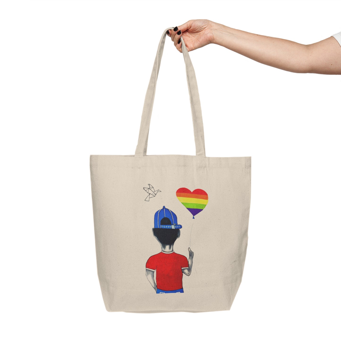 Canvas Shopping Tote