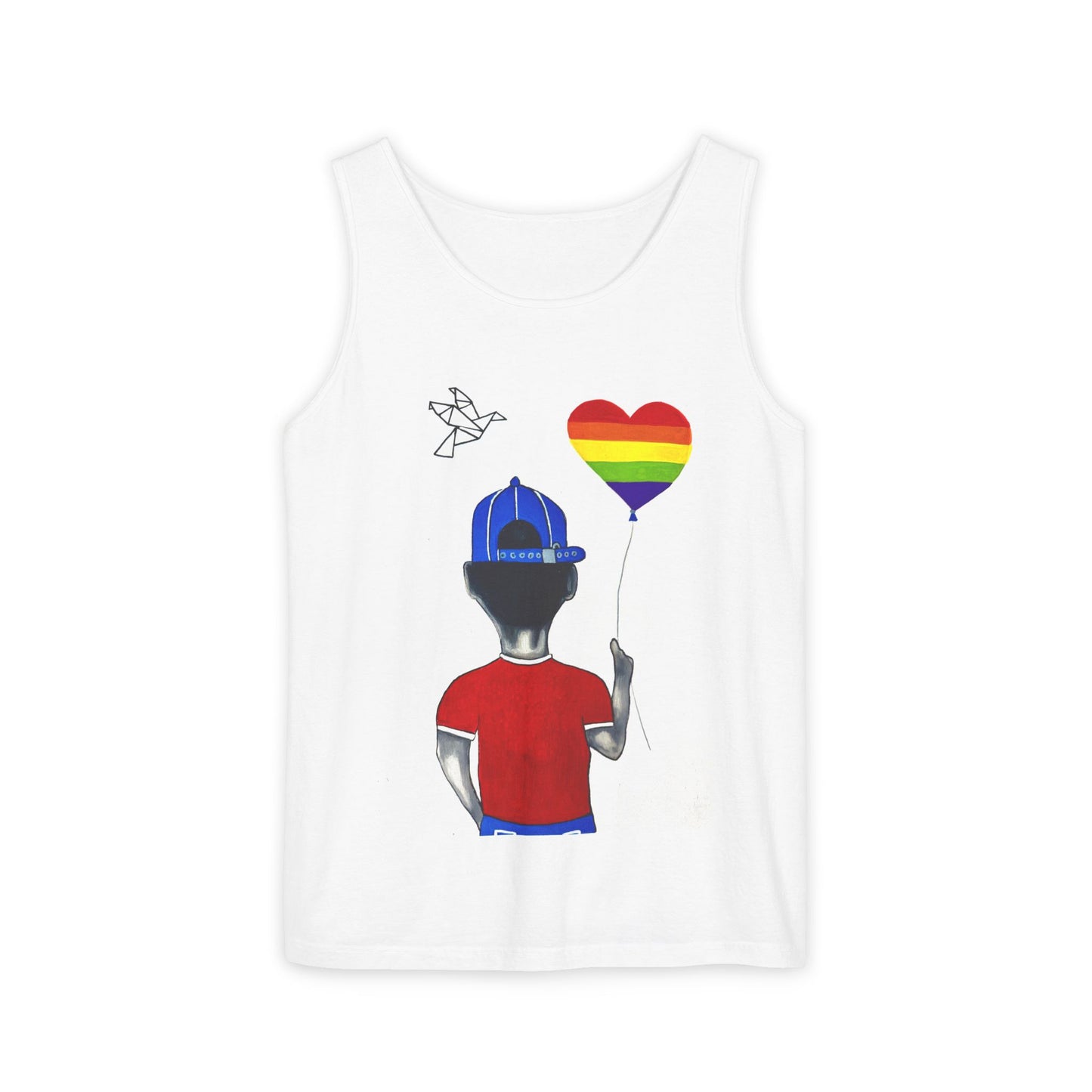 Love Is Where the Heart Is Unisex Tank Top