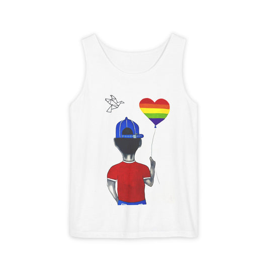 Love Is Where the Heart Is Unisex Tank Top