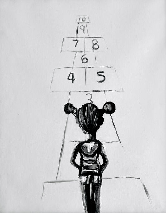 One Step at a Time Print