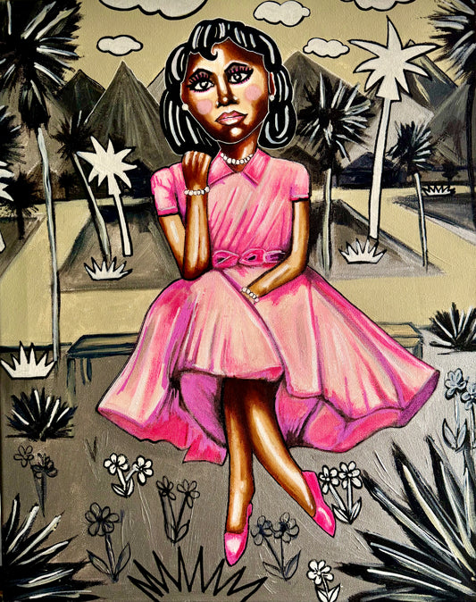 My Fair Barbie Print