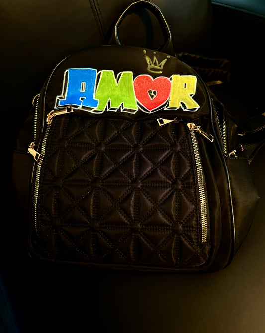 AMOR Small custom designed backpack