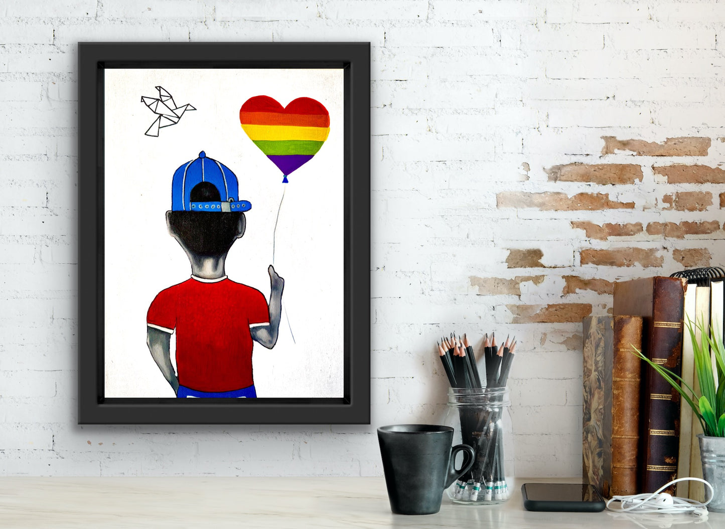 Love is Where the Heart Is Print